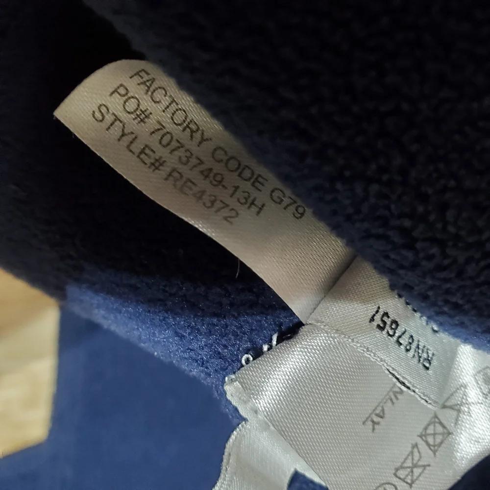 Lacoste Sport Fleece Scarf Blue